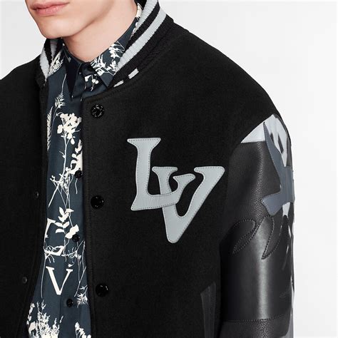 Products by Louis Vuitton: Chains Camo Varsity Jacket